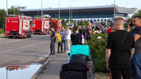 Shooting was opened at the Chisinau airport