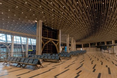 Construction of a new terminal has been completed at Yuzhno-Sakhalinsk Airport