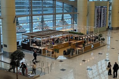 Cinnabon bakery opened in Domodedovo Airport