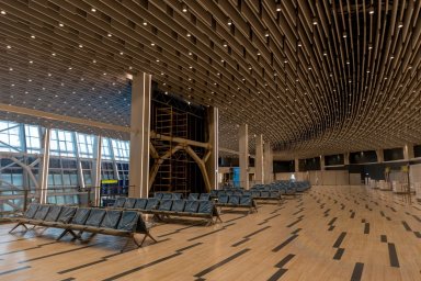 В аэропорту Южно-Сахалинска завершено строительство нового терминала